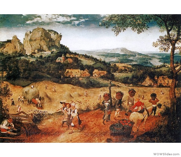 No.26 干し草の収穫　1565　プラハ城蔵