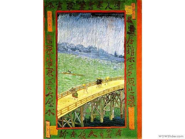 1887 日本趣味（広重 雨の大橋）