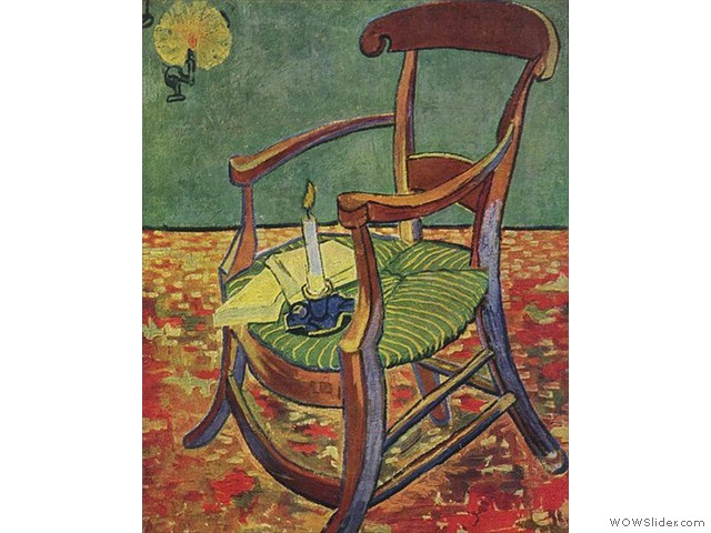 1888 ゴーギャンの肘掛椅子
