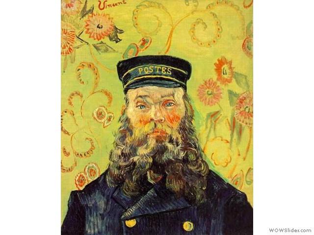 1889 郵便配達夫ルーランの肖像